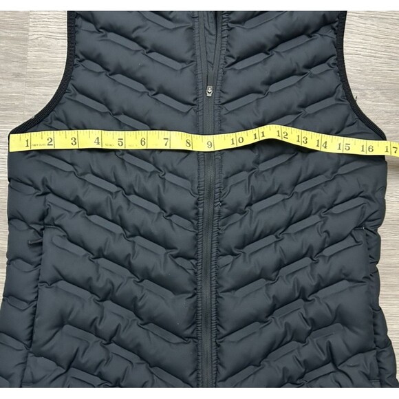 Nike Aeroloft Down Puffer Vest Women Black Golf Running lightweight quilt small - Picture 6 of 8